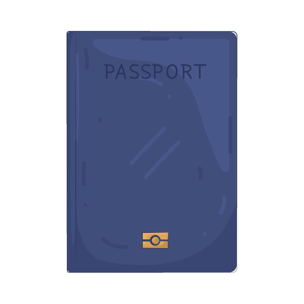 Illustration of Passport vector
