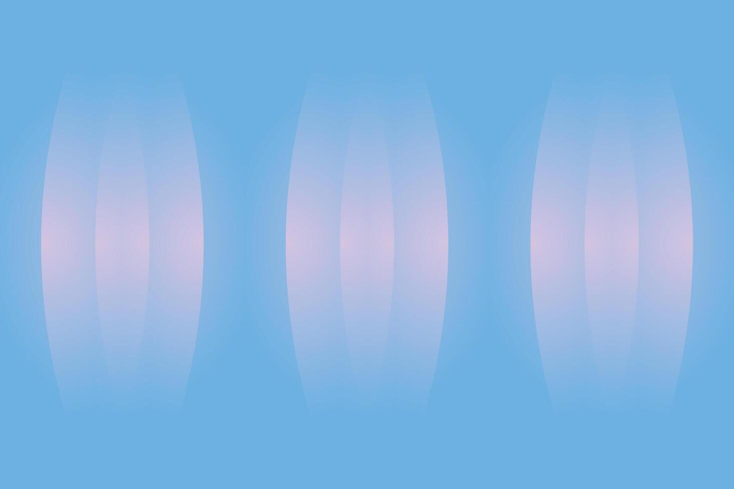 Abstract blue background with pink gradient curved multi lighten effect shape elements banner creative concept design vector