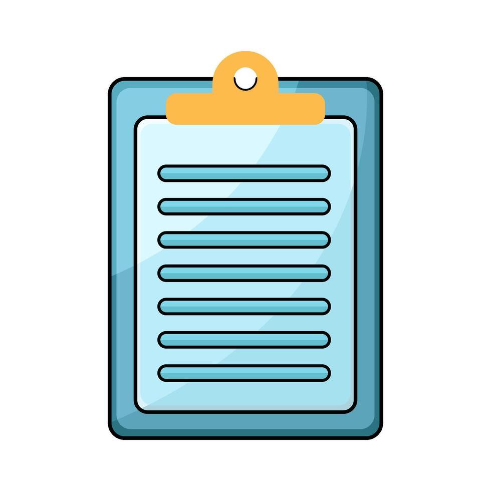 illustration of A Clipboard vector