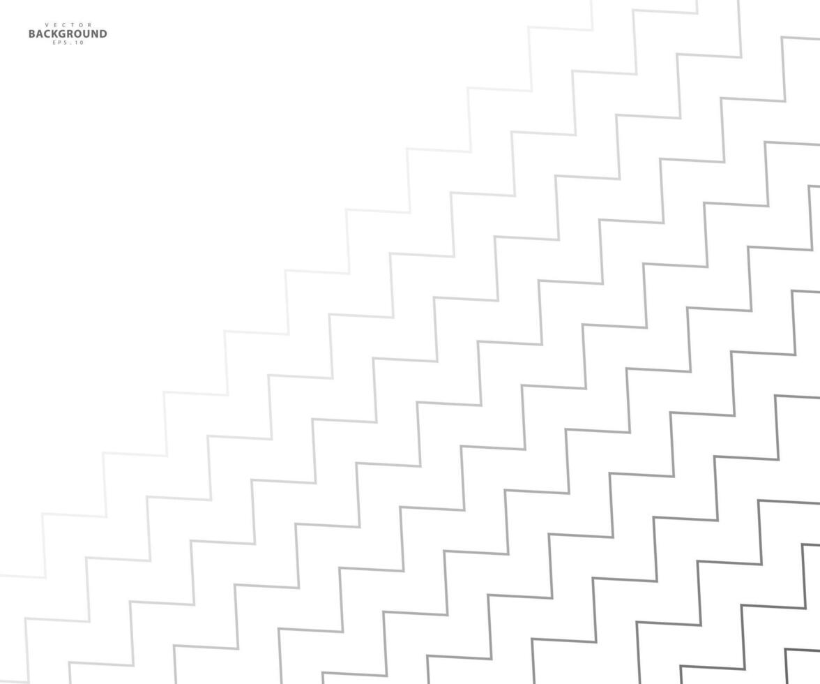 Wave line wavy zigzag pattern vector