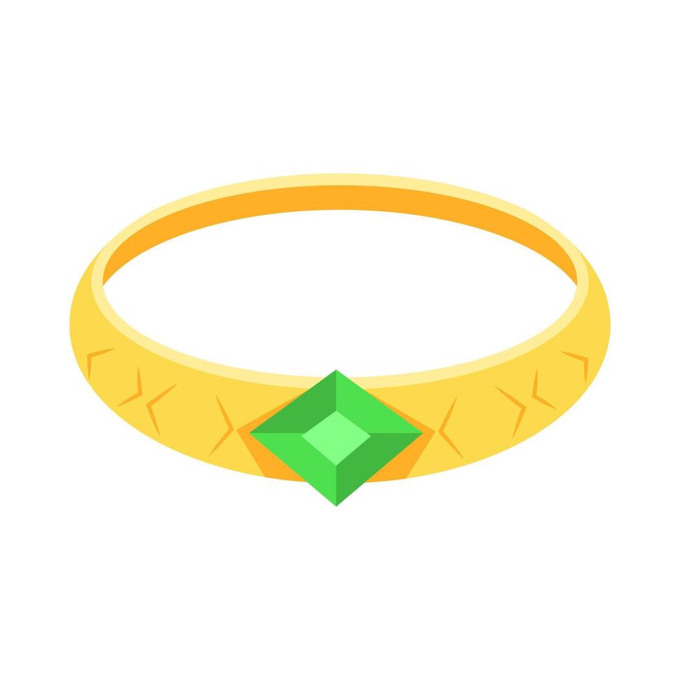 Green Ring Illustration vector