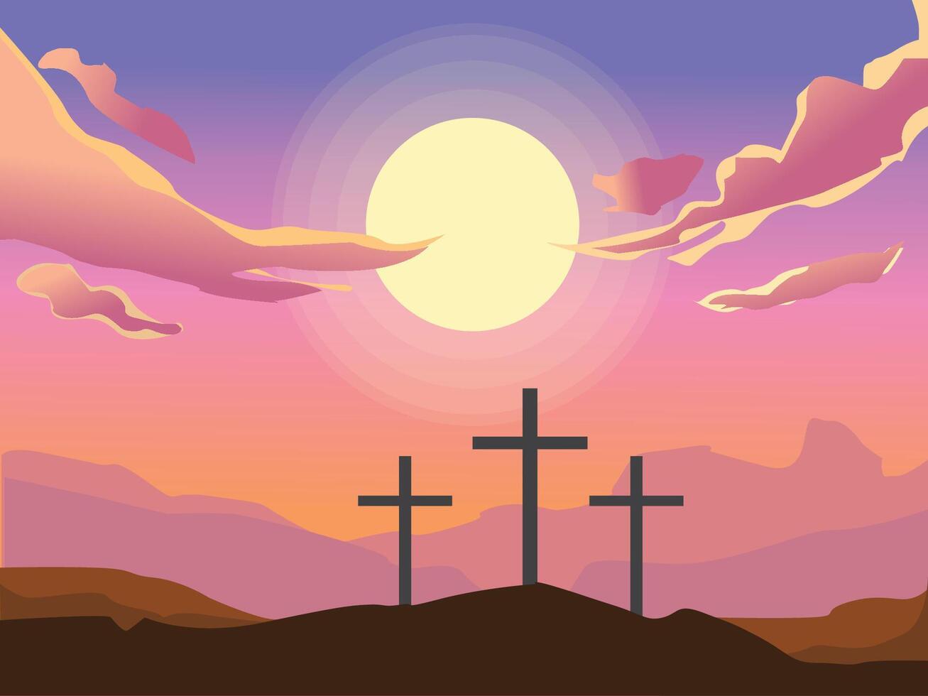 Faith and Redemption vector