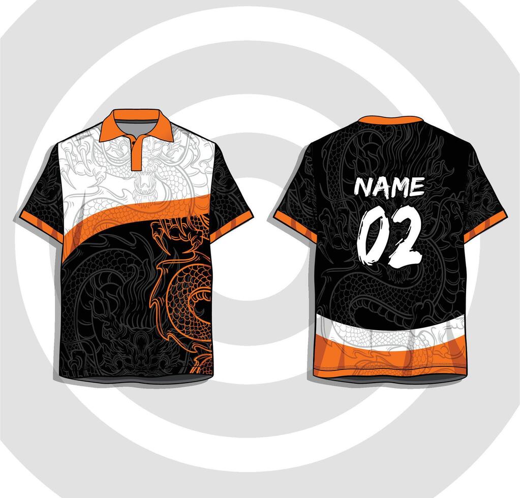 free soccer jersey design vector