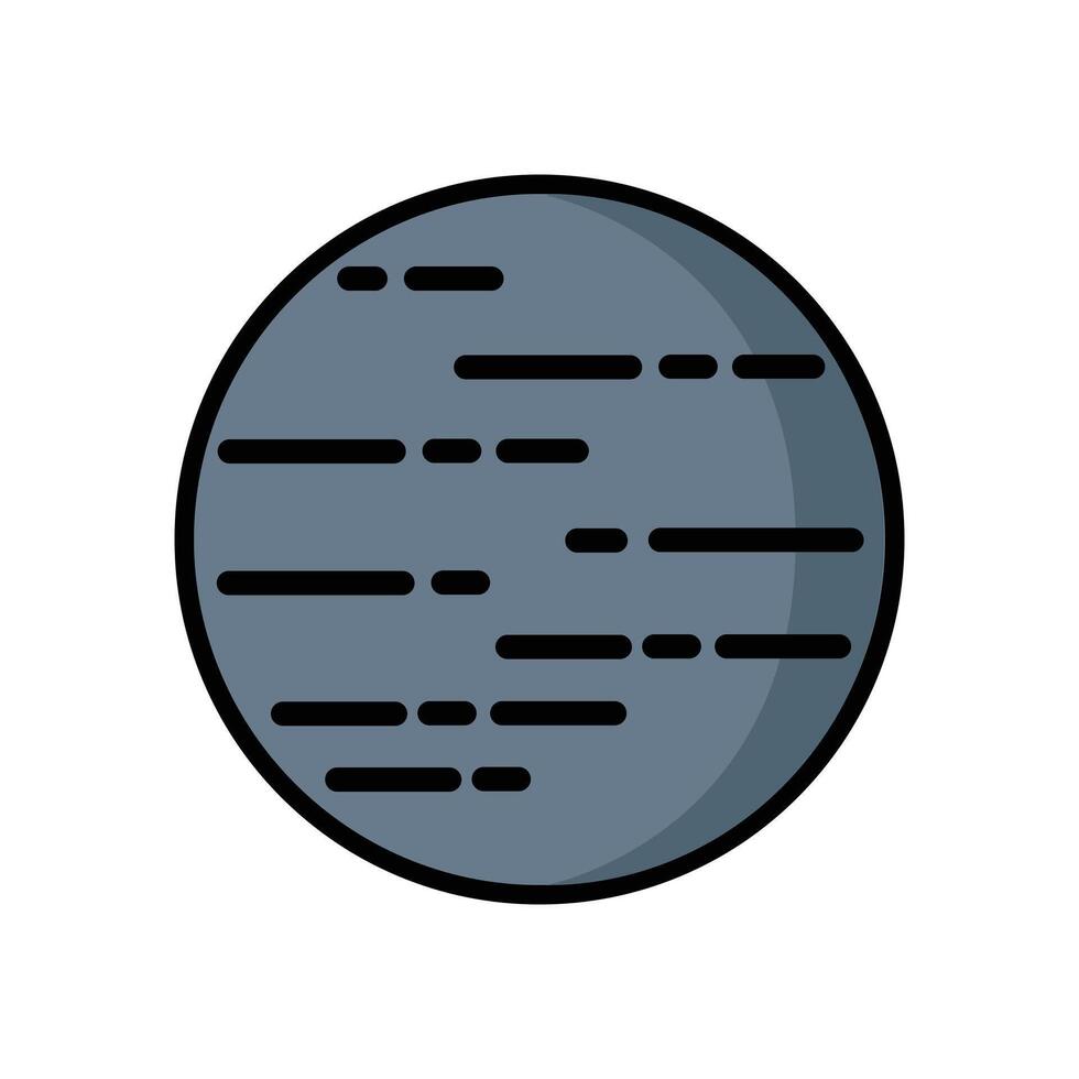Planet Surface Illustration vector