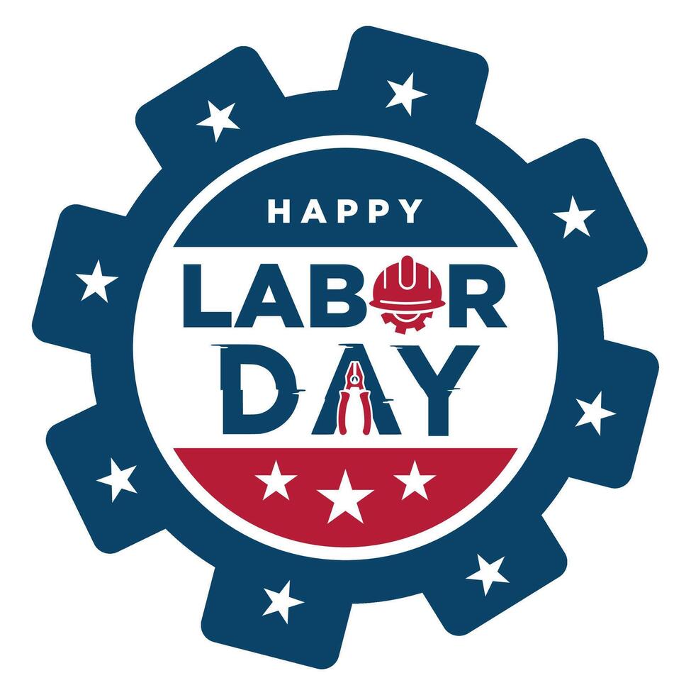 HAPPY LABOR DAY vector