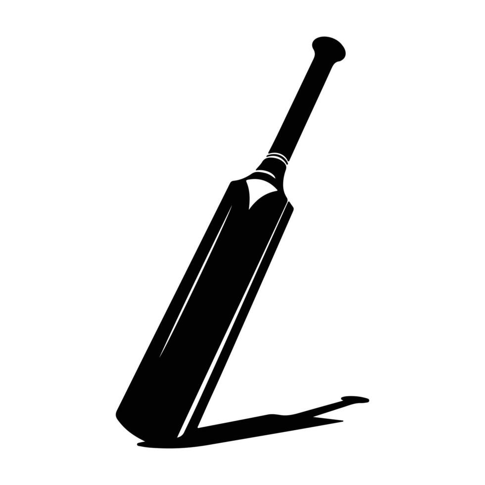 Cricket Silhouettes A Tribute to the Gentlemans Sport vector