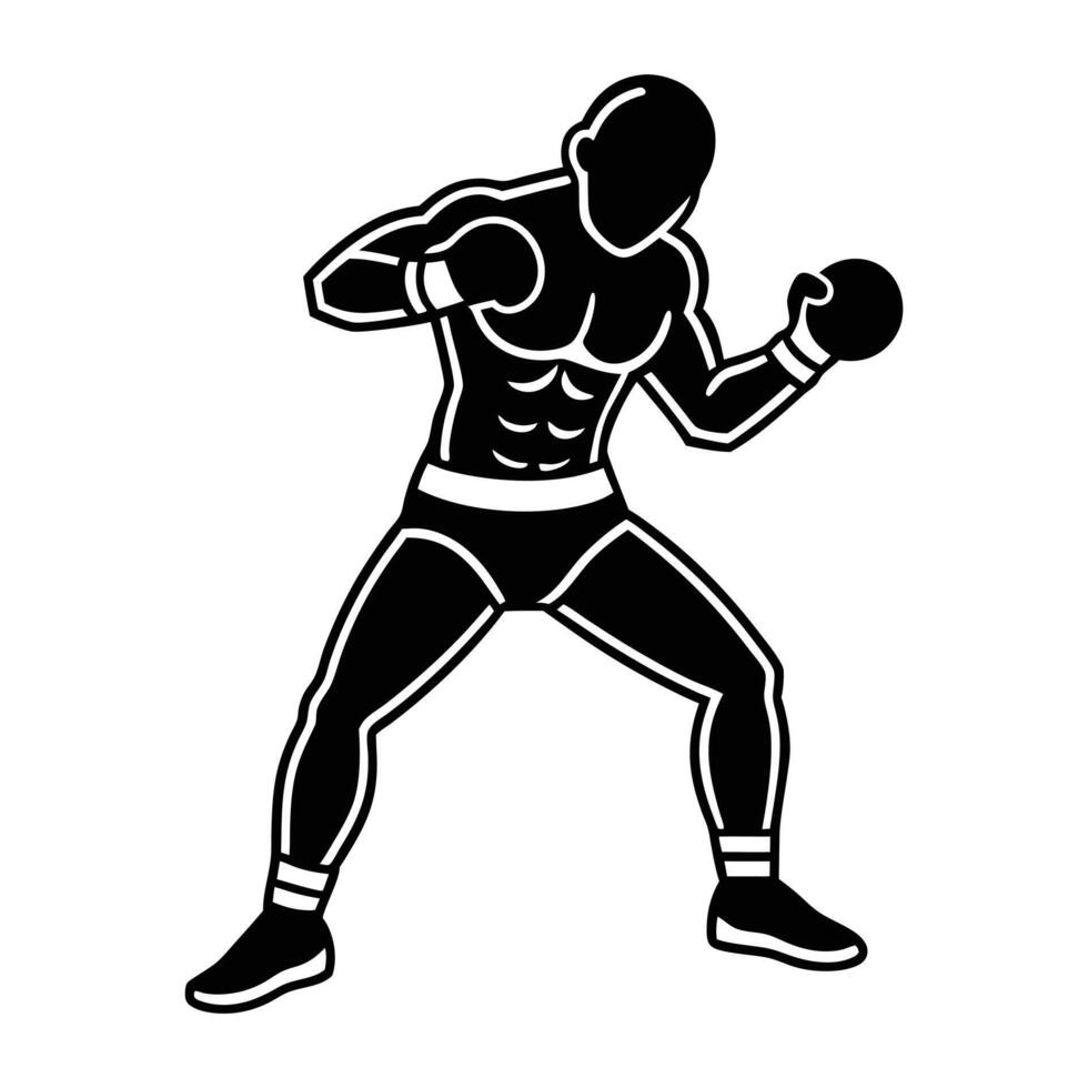 Boxing Mastery The Art of Knockouts and Defense vector