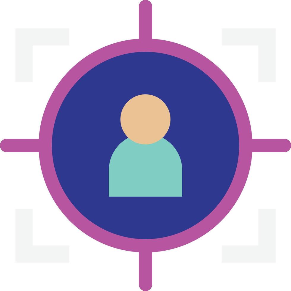 Target Goal Aim Followers vector