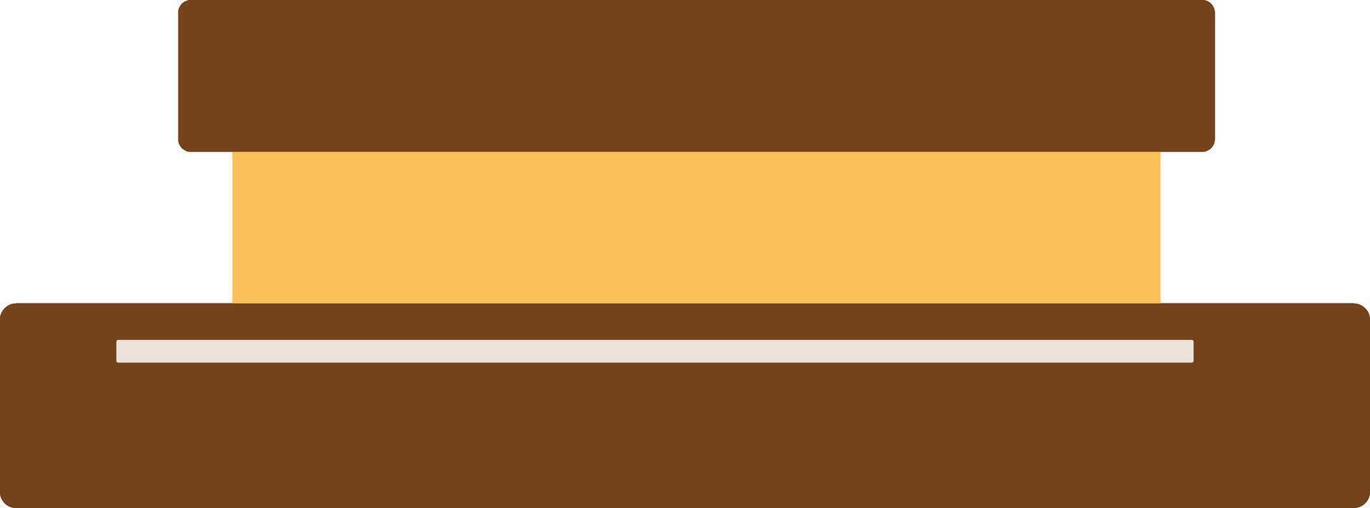Illustration of S'mores Dessert vector