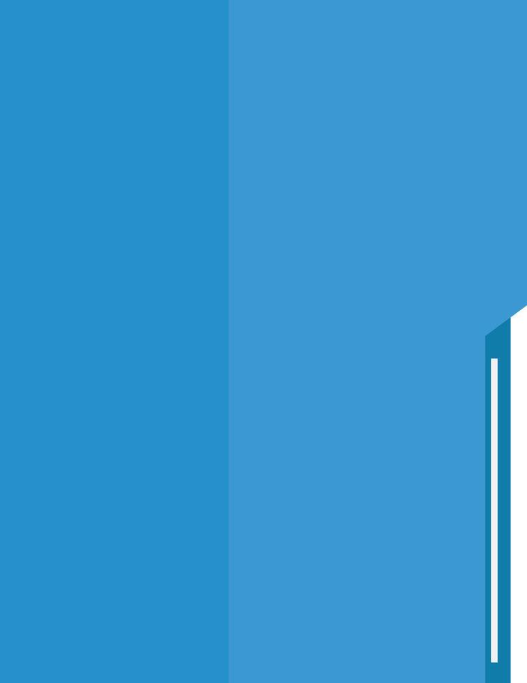 Blue Document Icon vector