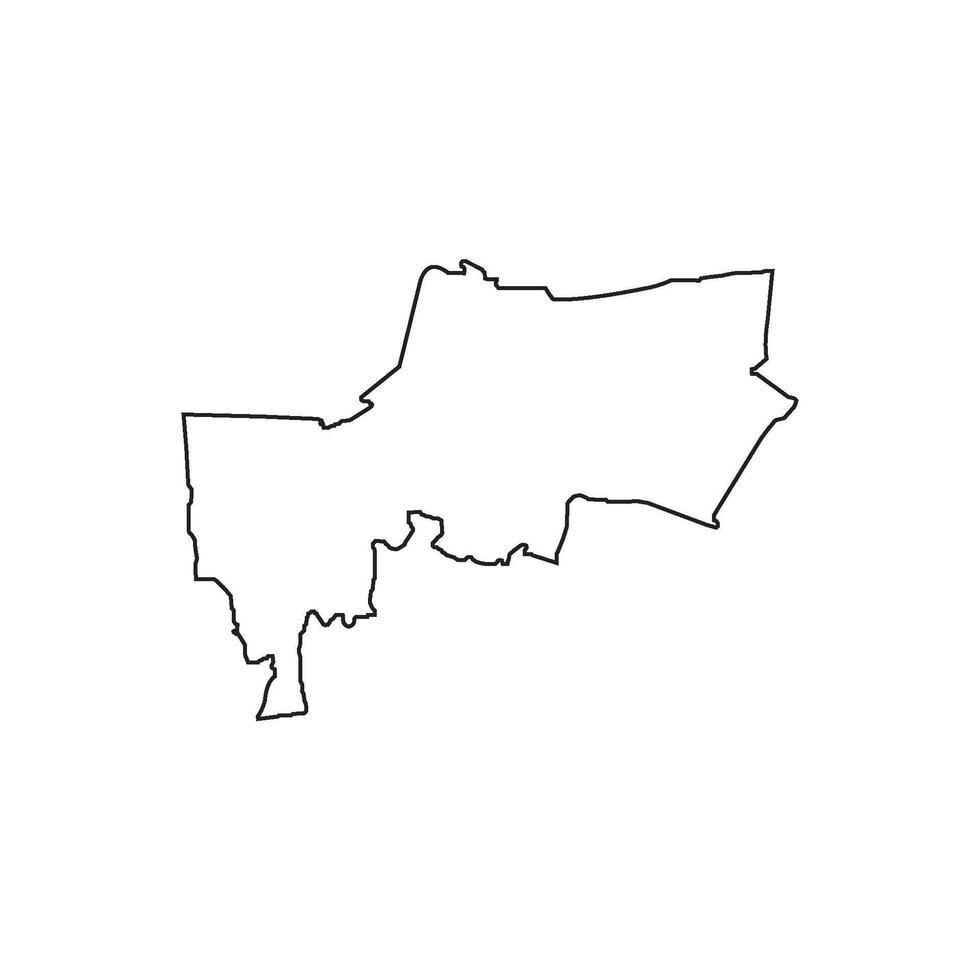 Bangkok City Map Icon design vector