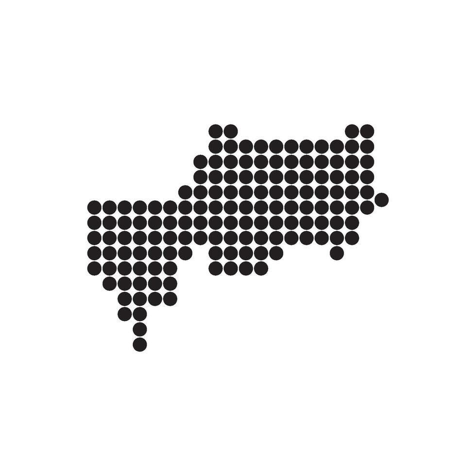 Bangkok City Map element design vector