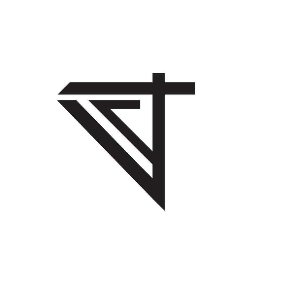 VST Letter Logo vector