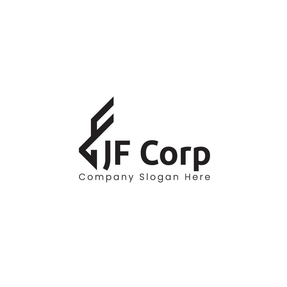 JF Letter Logo vector