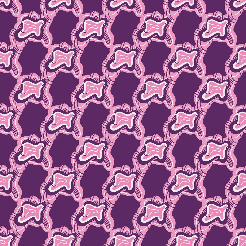 Seamless pattern with ornaments. Ornamental texture vector