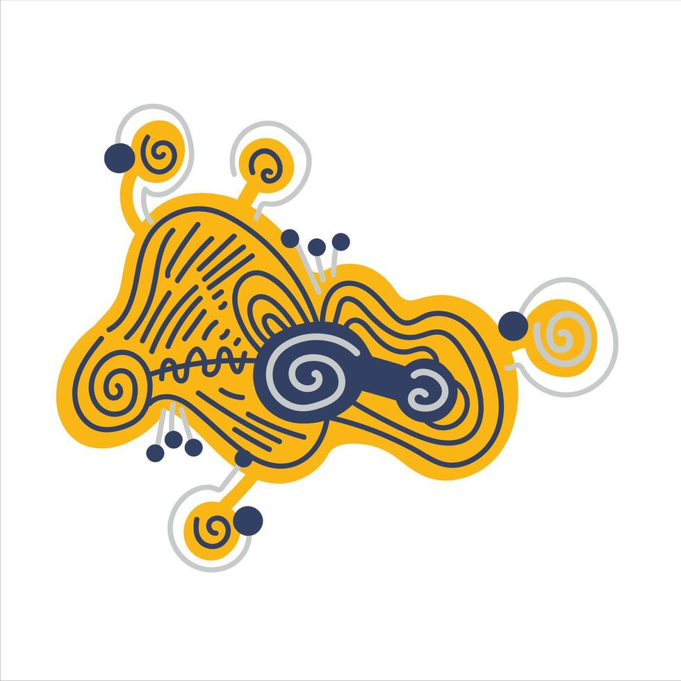 Abstract shape. creative design element vector
