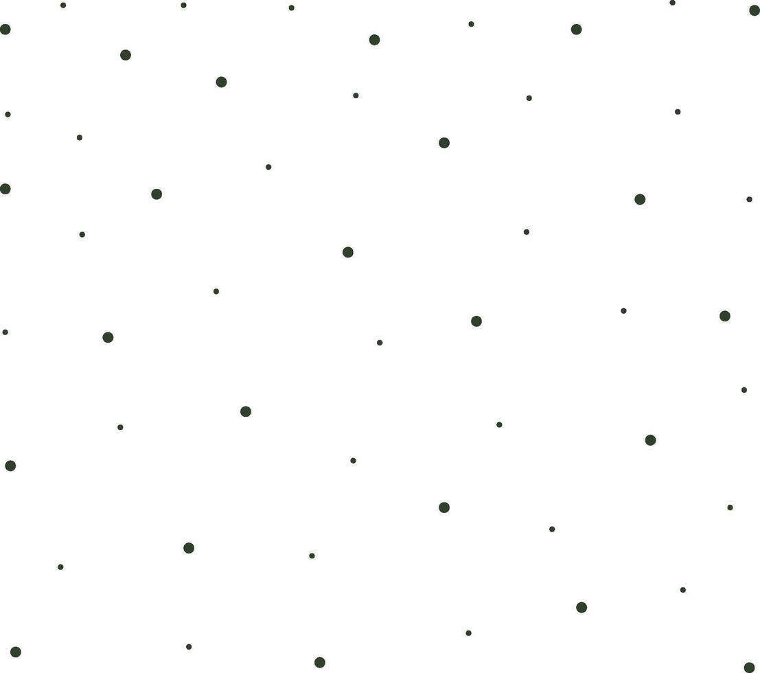 Dots pattern with geometric forms on white background, design for decoration, wrapping paper, print, fabric or textile vector