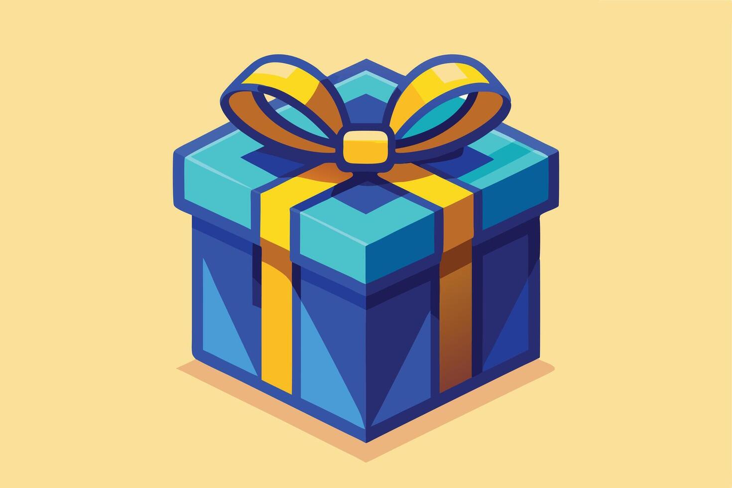 A Gift Box Illustration for Design Projects vector