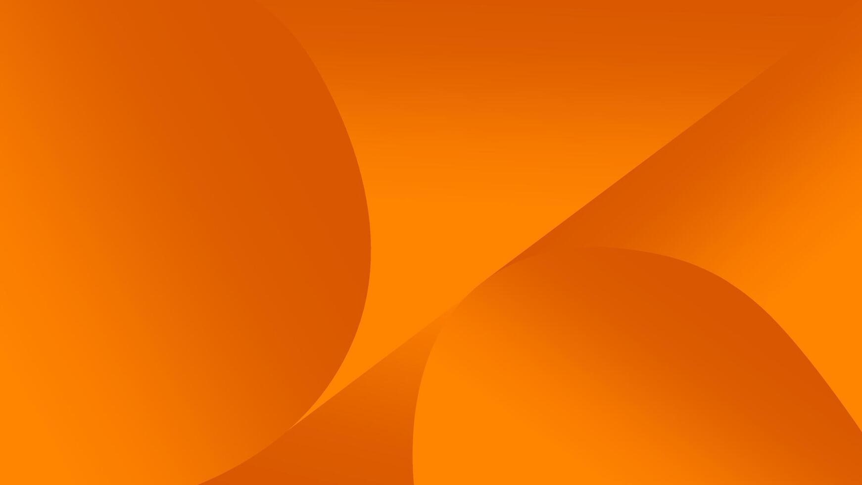 Abstract Orange Shapes with Gradient Design and Smooth Geometric Patterns vector