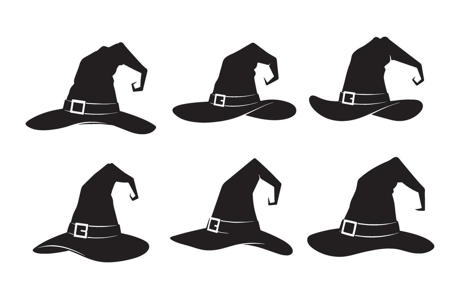 Witch Hat Spooky October Design vector