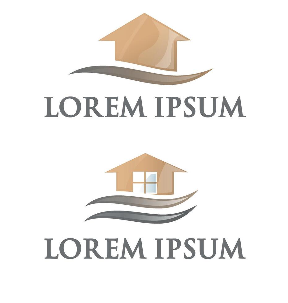 two house project vector