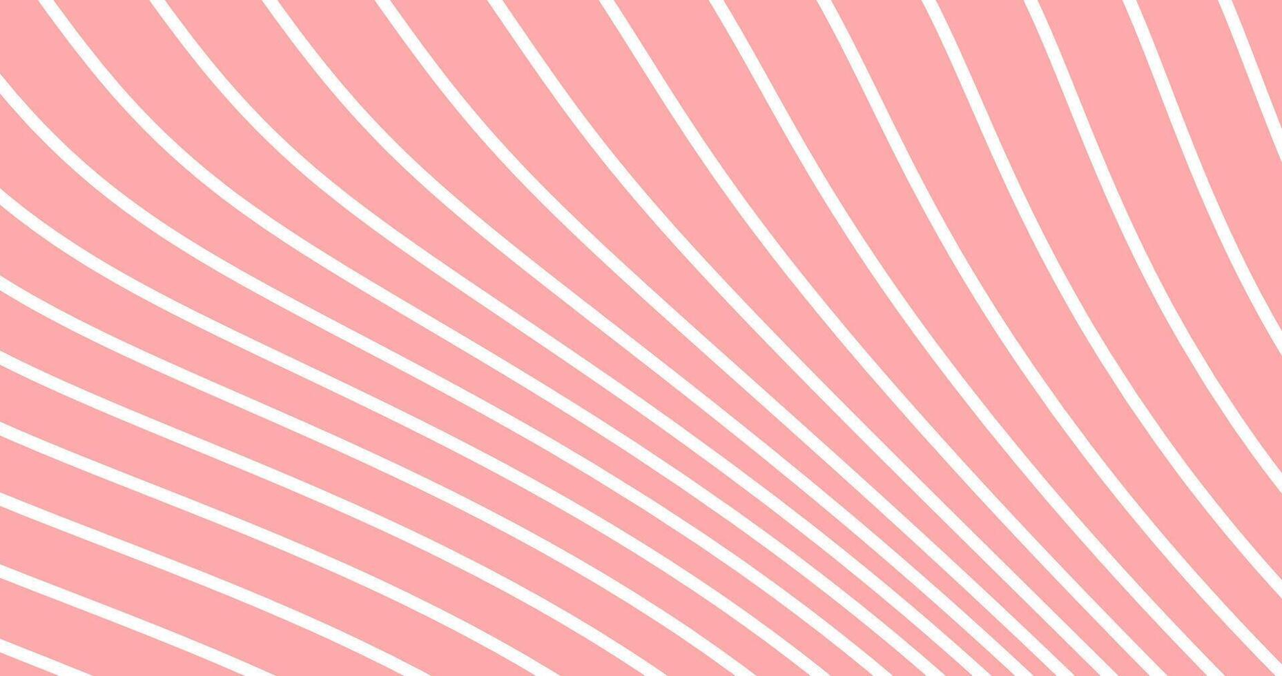 Abstract pink background with wavy Stripe lines. illustration for your design vector