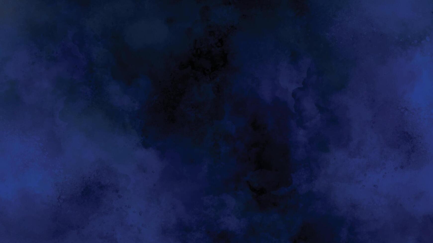 Dark Blue Abstract Smoke and Fog Texture Background vector