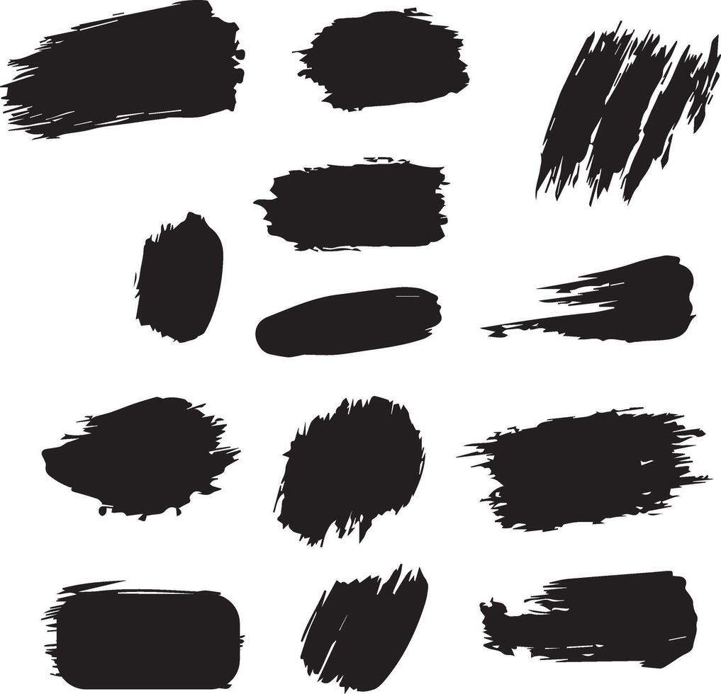 Straight ink Megapack lines vector