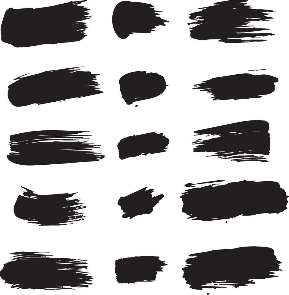 Straight ink Megapack lines on white background vector