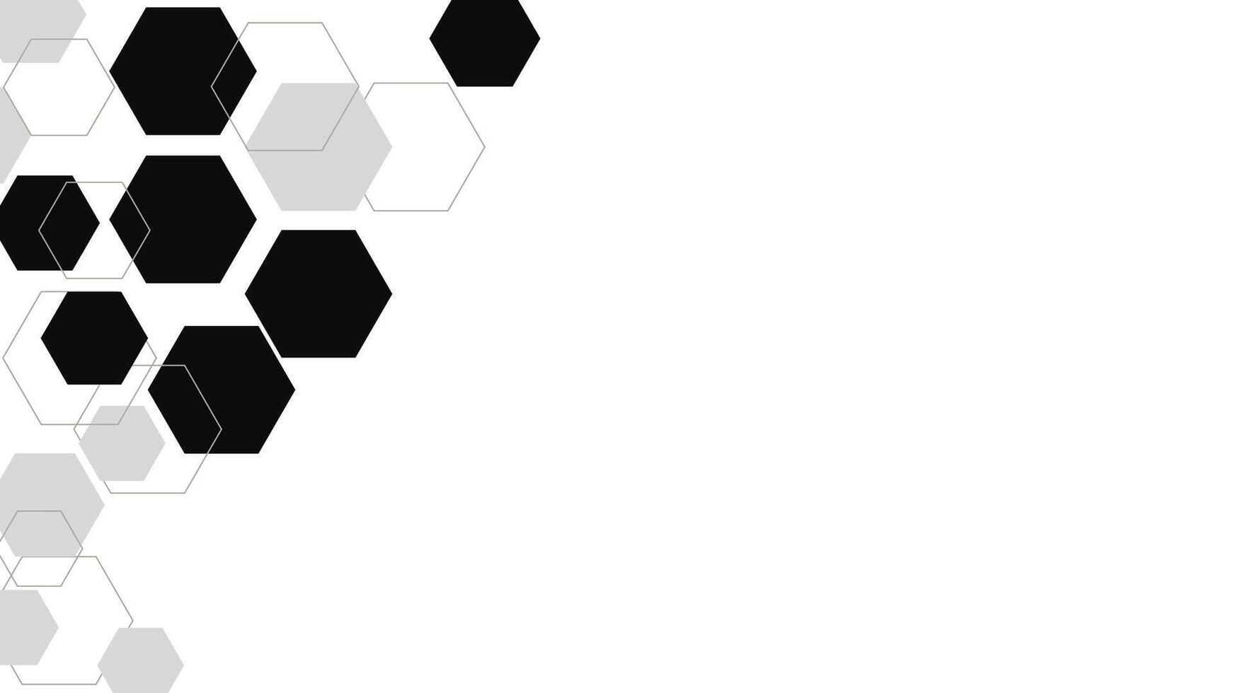Background with hexagons . Abstract background with lines . white background . hexagon abstract background. Surface polygon pattern with glowing hexagon paper texture and futuristic business vector