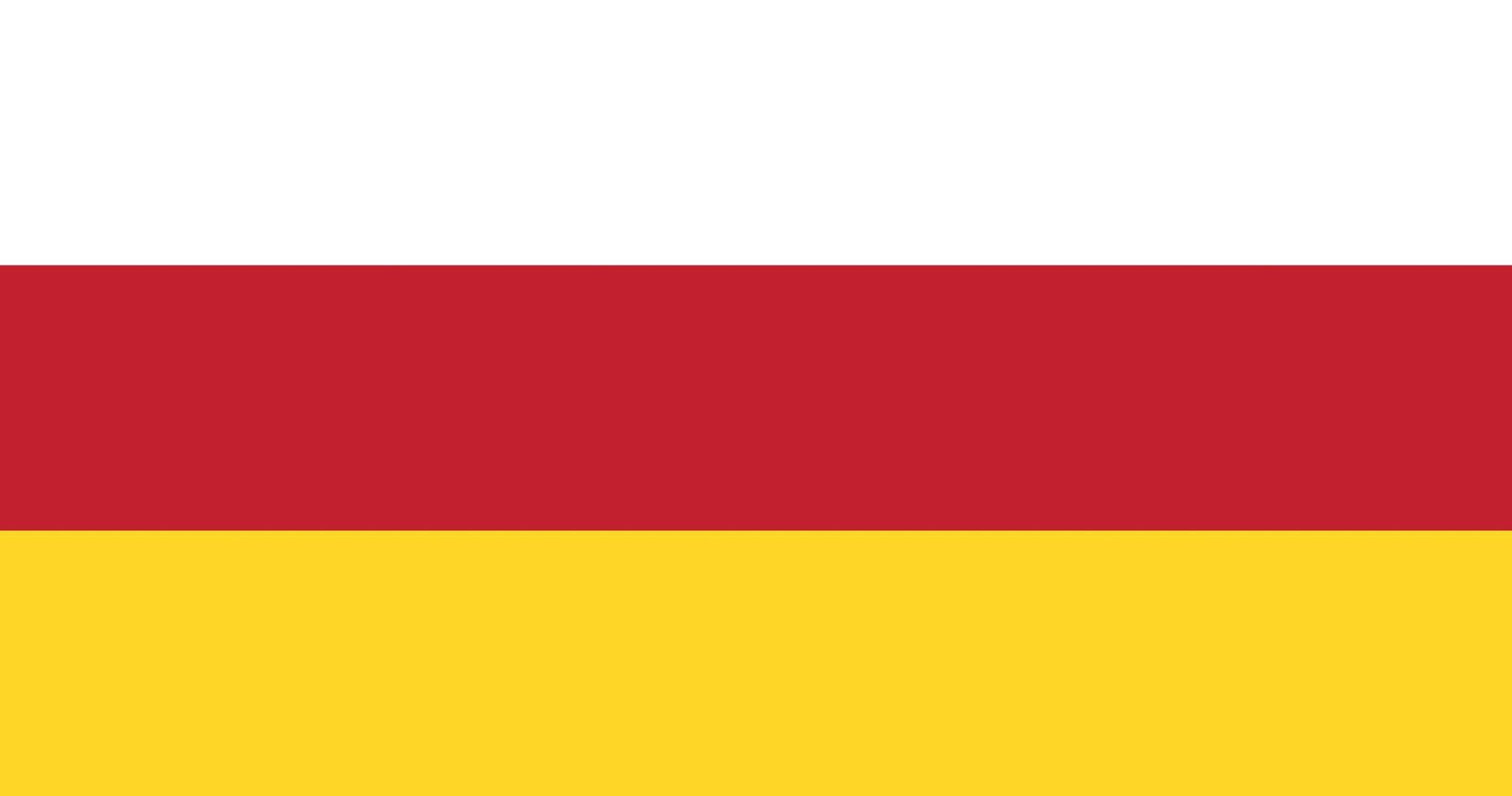 Ossetia Flag High Quality Flag Clipart, Flag Icon, Illustration, Premium Quality Digital Download vector