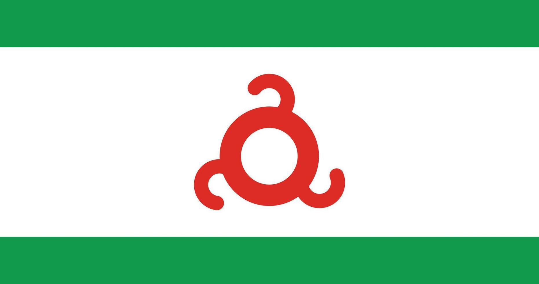 Ingushetia Flag High Quality Flag Clipart, Flag Icon, Illustration, Premium Quality Digital Download vector