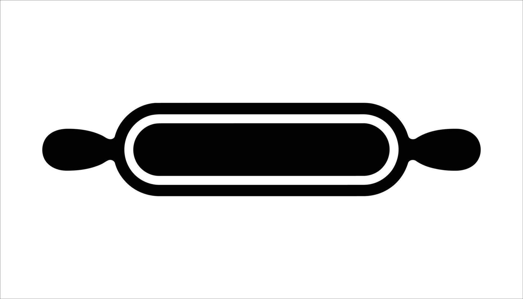 Rolling Pin Icon for Baking and Cooking. vector