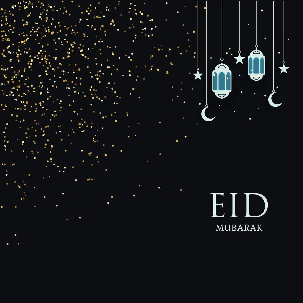 Eid Mubarak Template Design Art vector