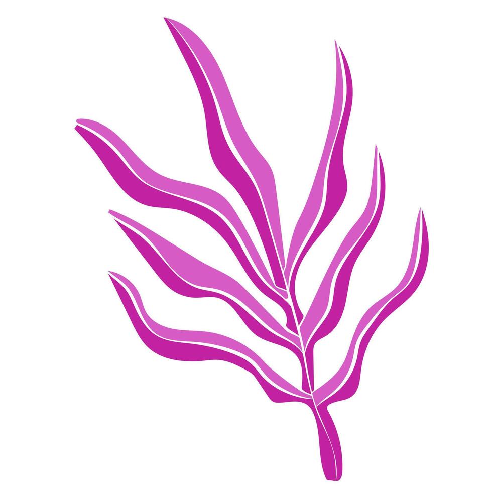 Eco icon bright raspberry flower flat vector