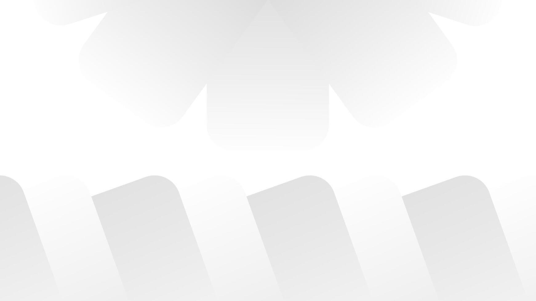 Abstract geometric white background sequence. illustration. Suitable for wallpapers, presentations, banners, etc. vector