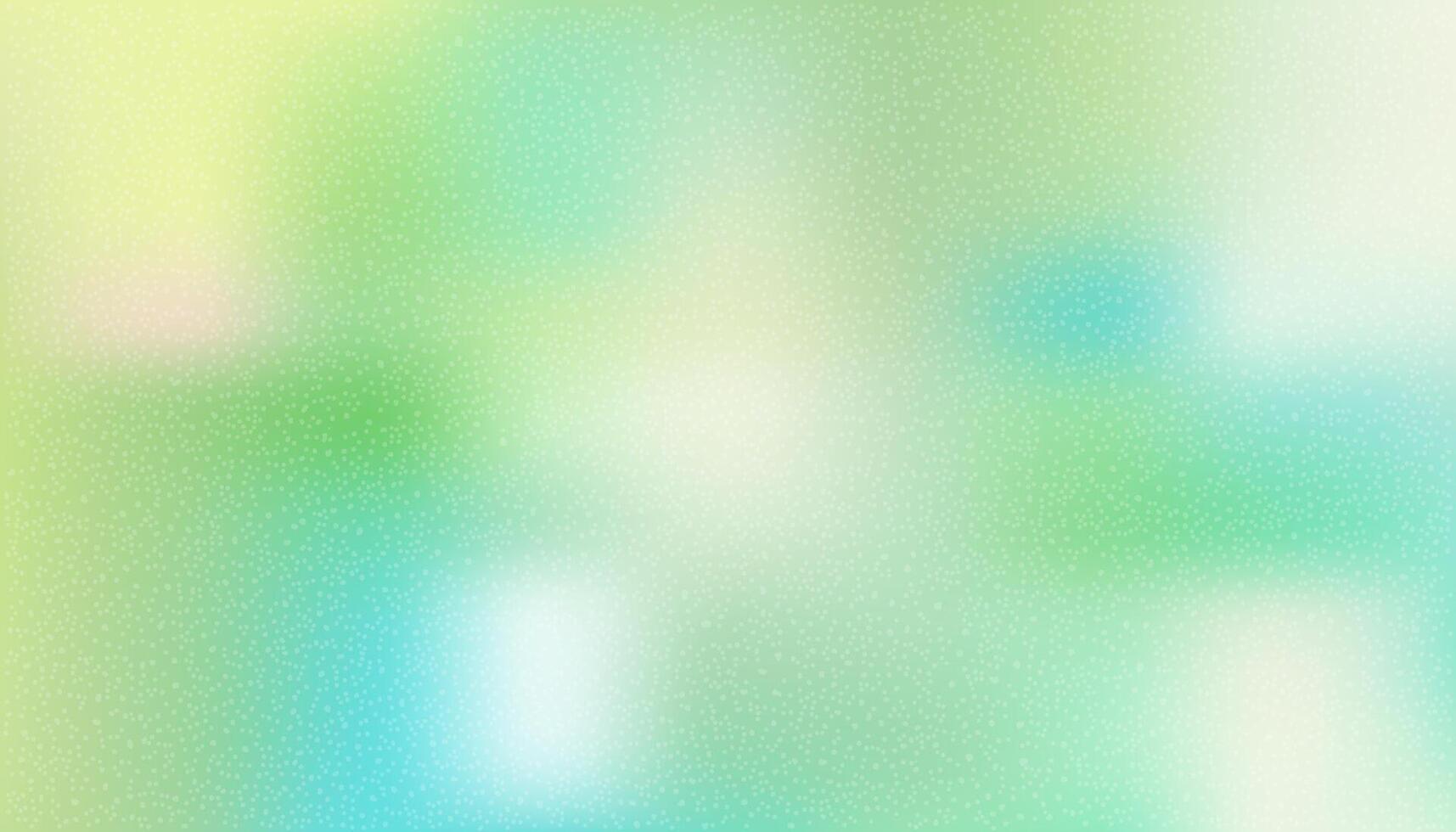 Grain gradient background with soft blurred effect, featuring green and cyan tones. Perfect for modern design, digital art, and branding. Stock illustration in grain gradient style. vector
