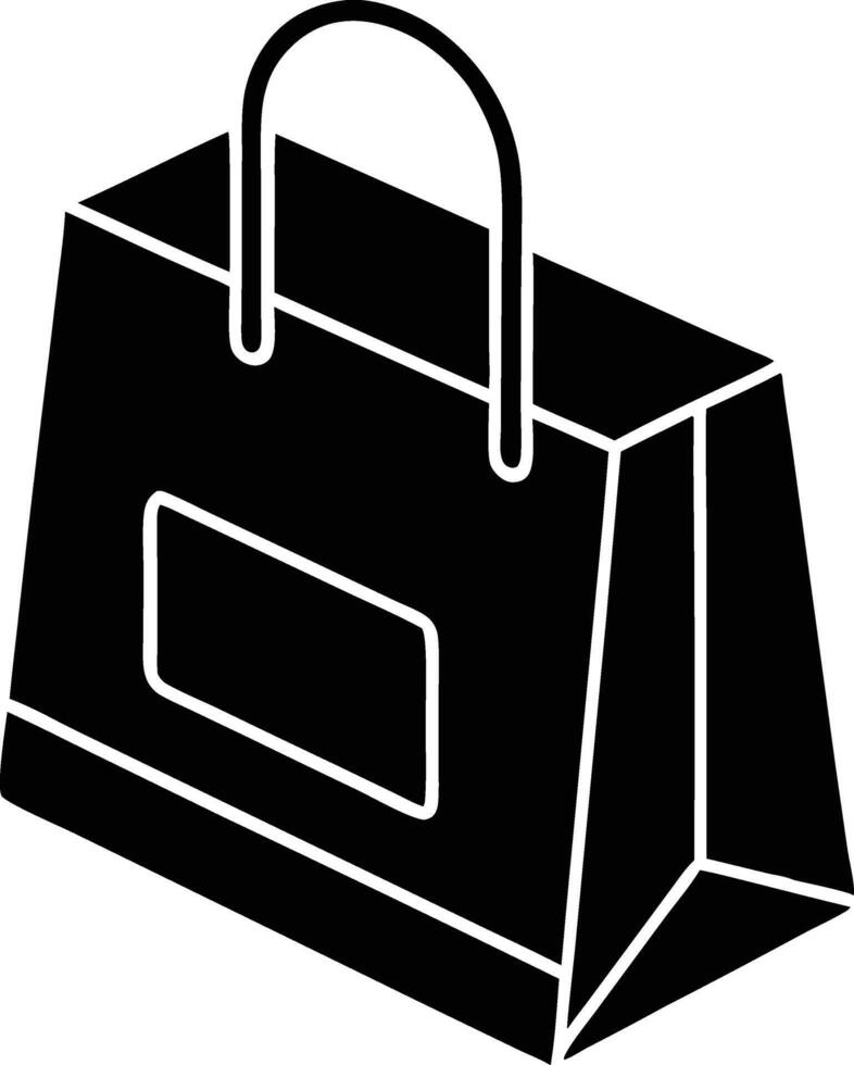 shopping bag icon online store and ecommerce. vector