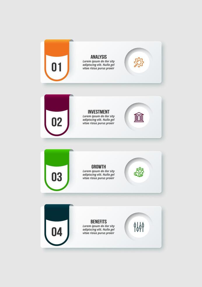 Workflow for business. vector