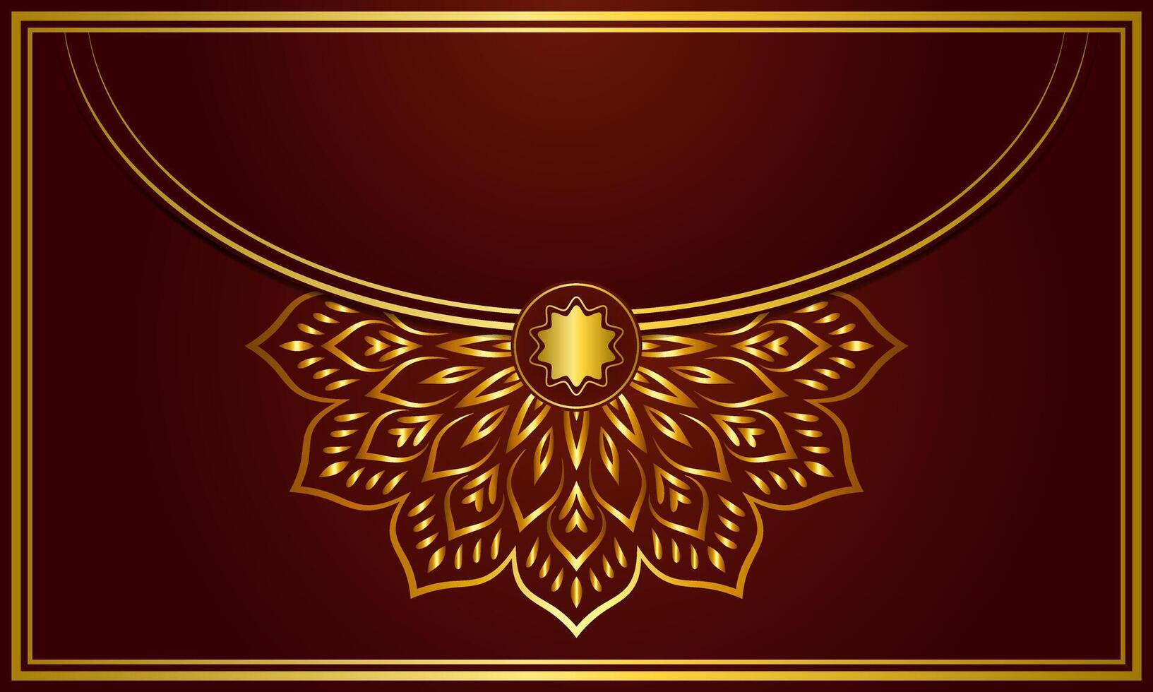 Flower Luxury mandala background with golden arabesque pattern Arabic Islamic east style. Ramadan Style Decorative mandala. Mandala for print, poster, cover, brochure, flyer, banner vector