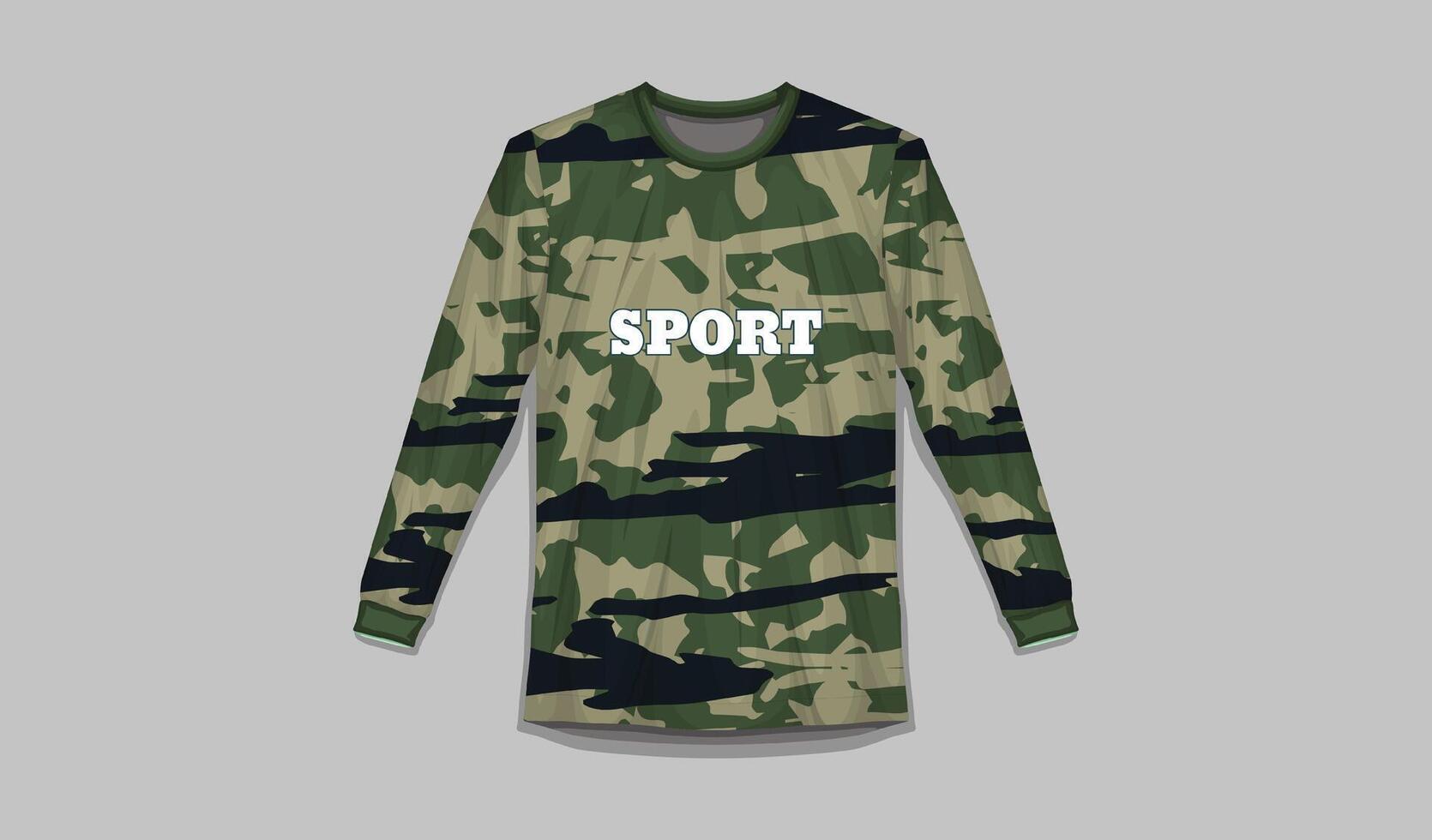 Combat-Ready Military Print Design vector