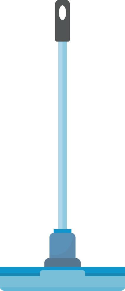 Long Handled Cleaning Brush vector
