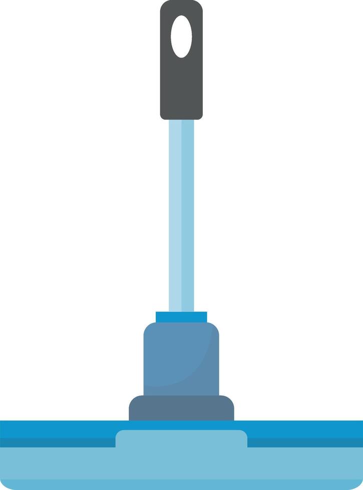 Blue Window Wiper vector