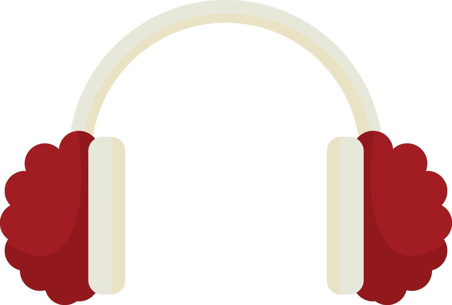 Snow Sled with Rope Handle vector