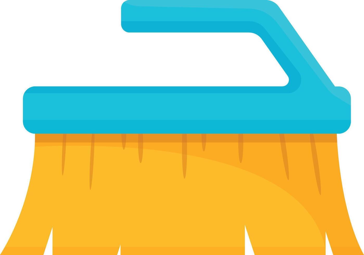 Blue Hand Brush vector