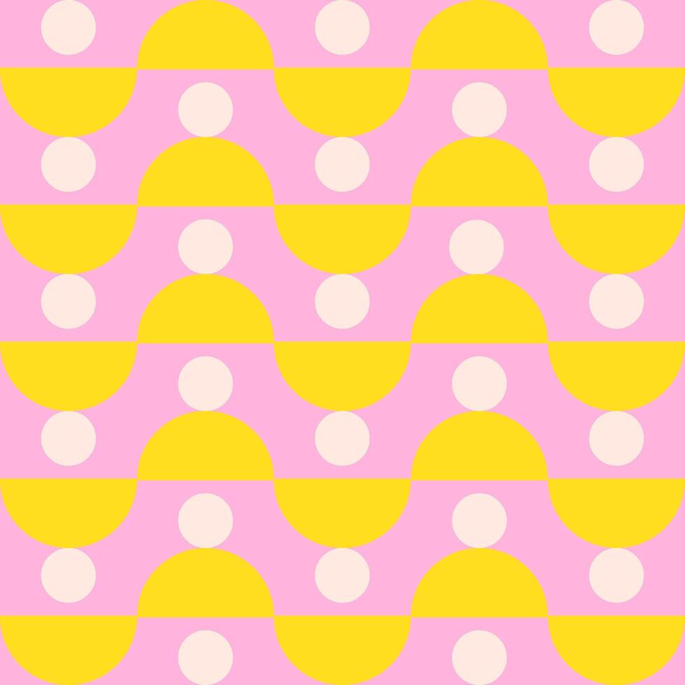 Geometricr seamless pattern. Modern Geometric Graphics. vector