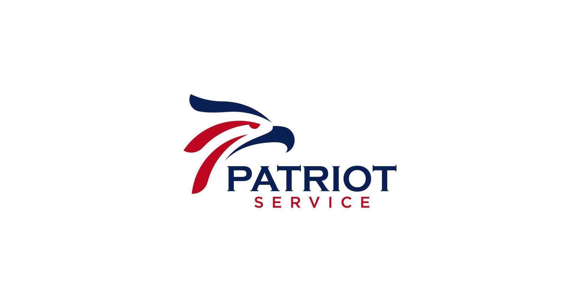 Simple Eagle Hawk Logo vector
