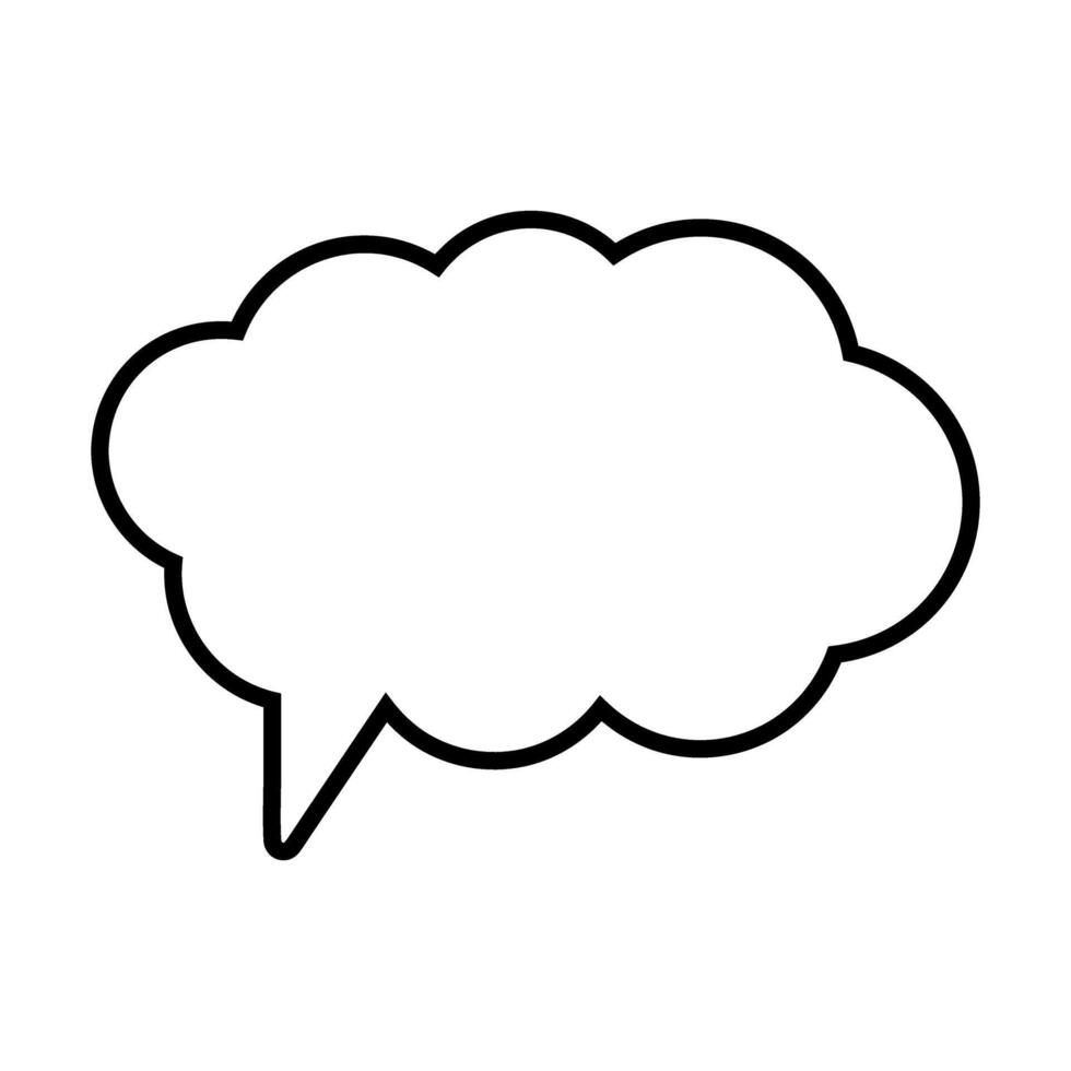 Speech bubble icon. message illustration design, illustration graphic vector