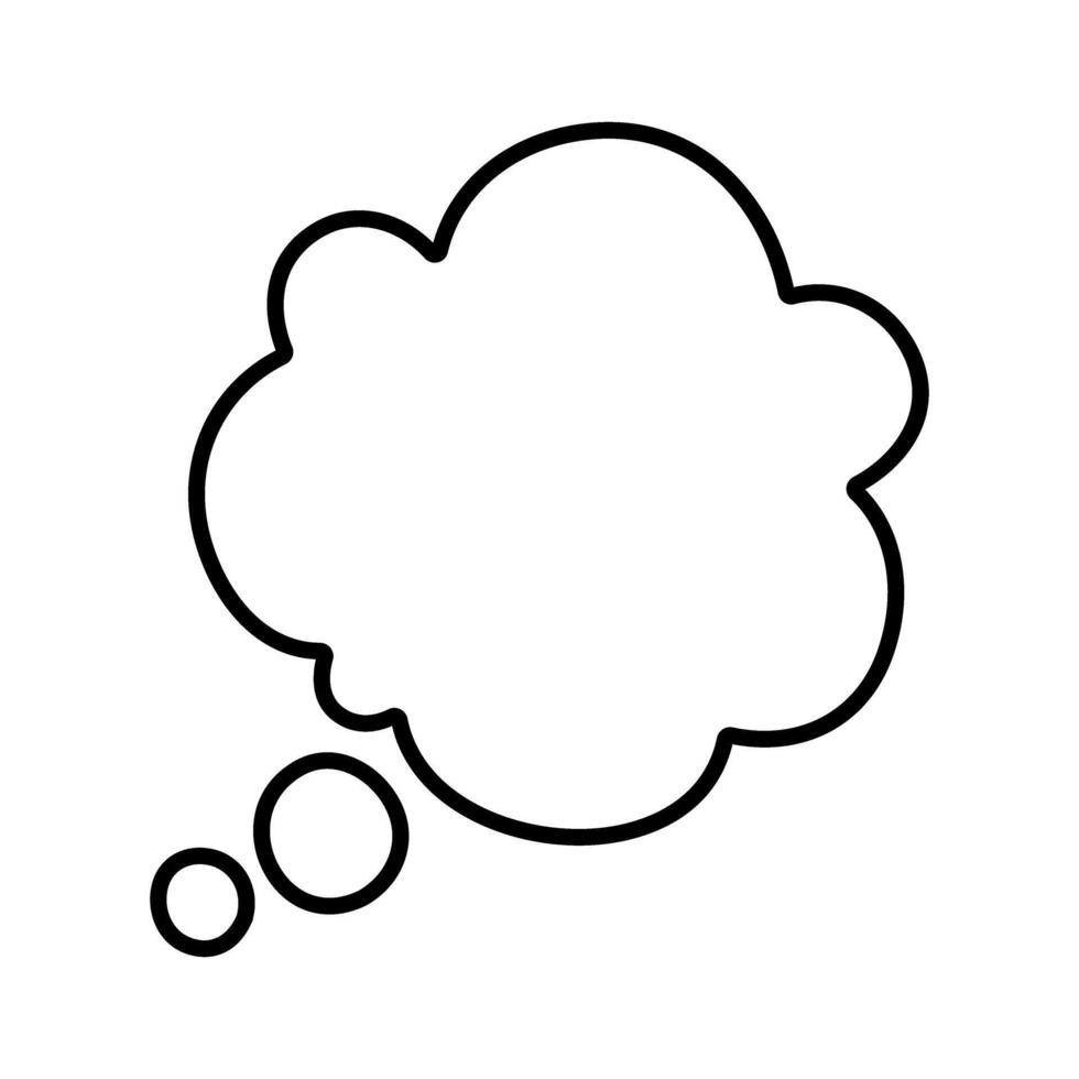 speech bubble icon over white background, line and fill style, massage illustration sign or symbol. vector