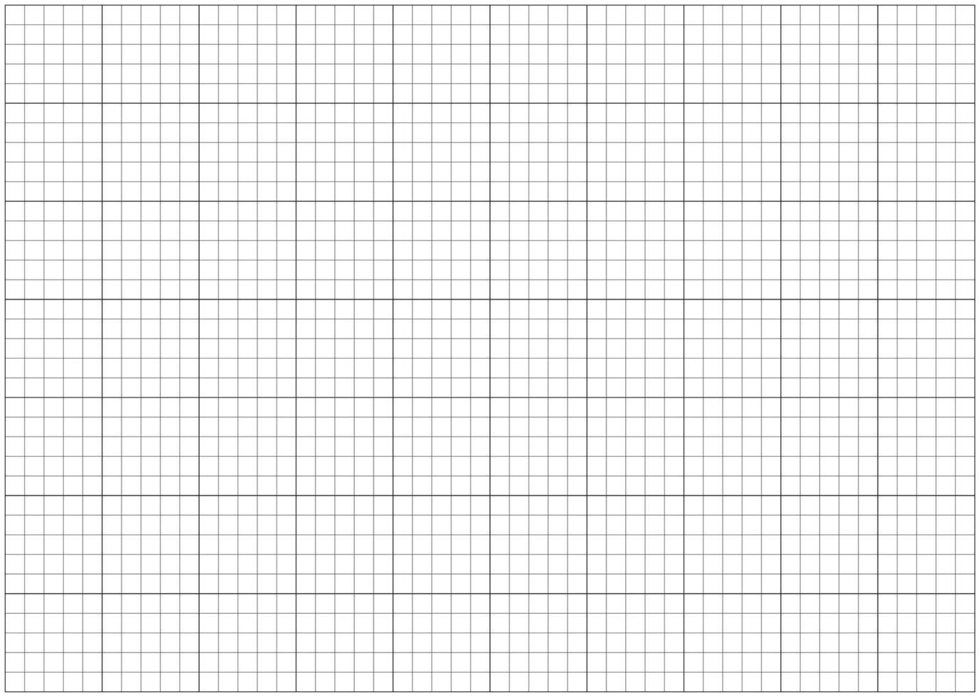 Grid paper sheet. Notebook squared wide blank template. Black mesh graph texture. Typography mockup for making notebooks production for school. Mathematics seamless pattern. Education simple backdrop. vector